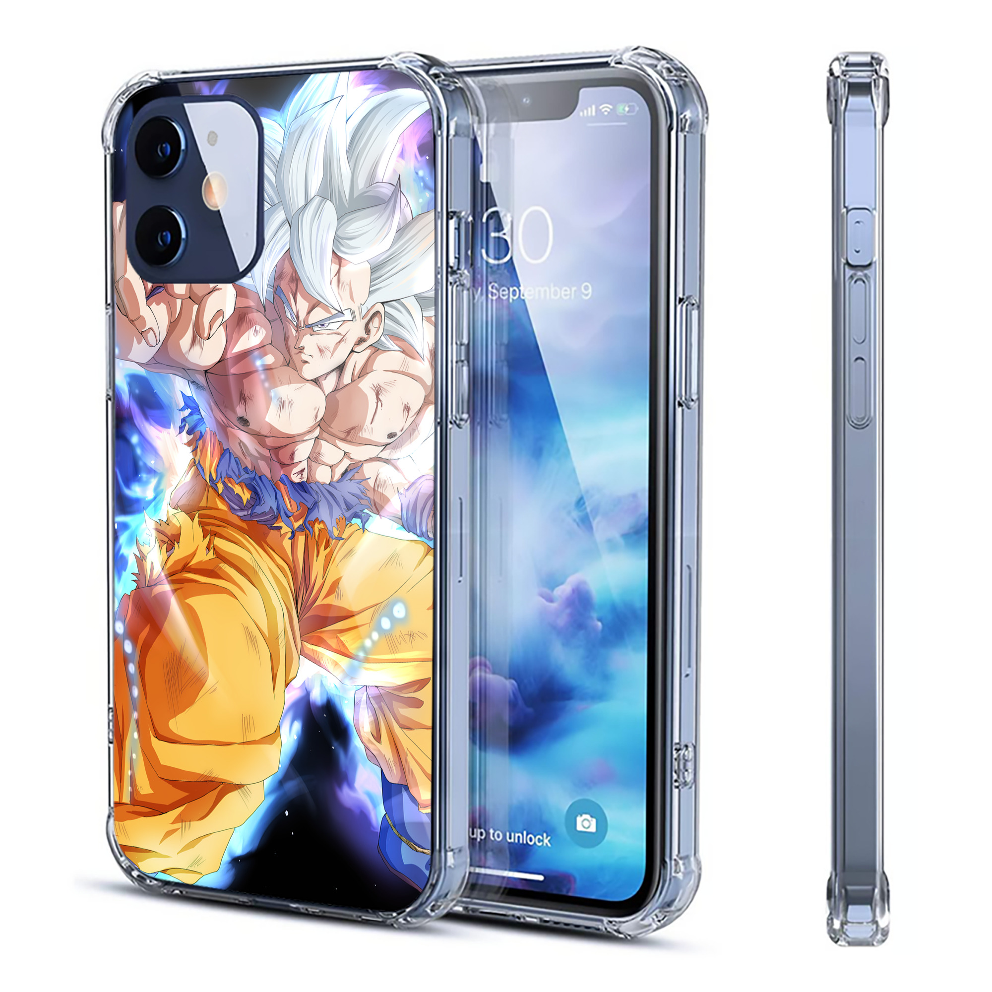 （画像用） ドラゴンボール DRAGON BALL 【iPhone 12シリーズ対応】透明スマホケース（クリアソフトケース）